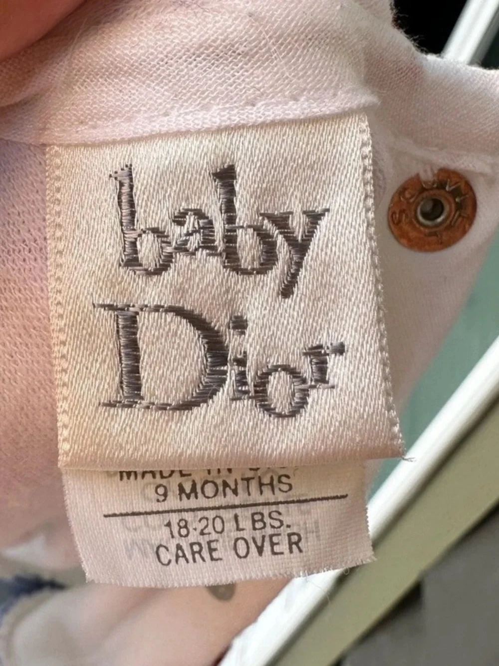 Dior baby romper